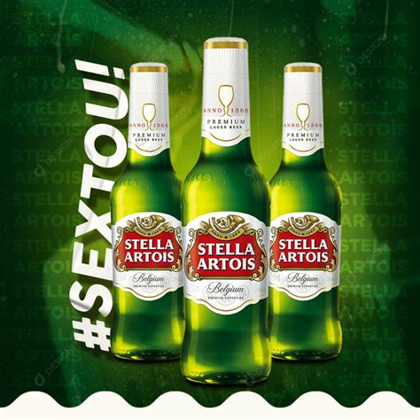 Cerveja Stella Artois Social Media Psd Editável [download] Designi