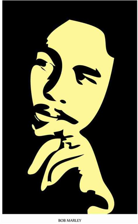 Bob Marley Silhouette