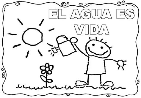 Fichas Del D A Mundial Del Agua Para Colorear Materiales Educativos