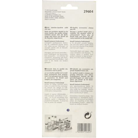 Revell Contacta Liquid Glue With Professional Needle Applicator On Onbuy