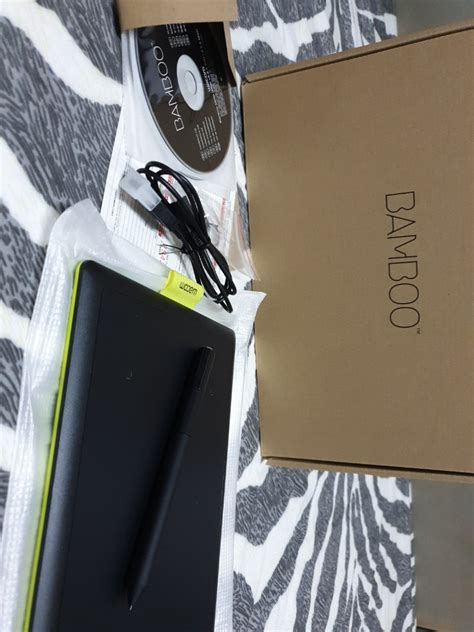 Wacom Bamboo Pen Tablet CTL-470 Digital Art Drawing, Computers & Tech ...