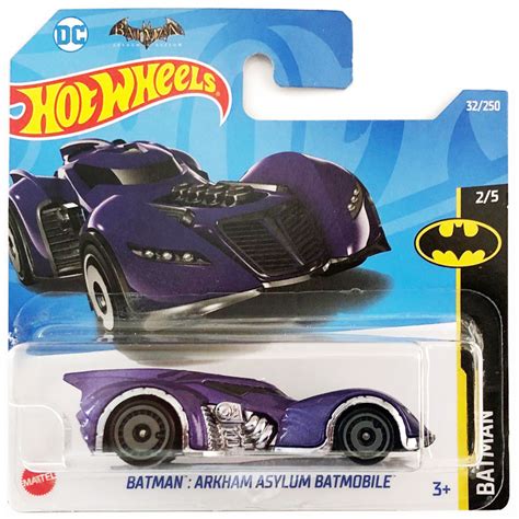 Masinuta Metalica Hot Wheels Batman Arkham Asylum Batmobile Mov Emag Ro