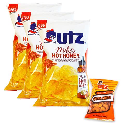 Utz Mike S Hot Honey Potato Chips Oz Bags Variety Pack Spicy And Sweet Hot Honey