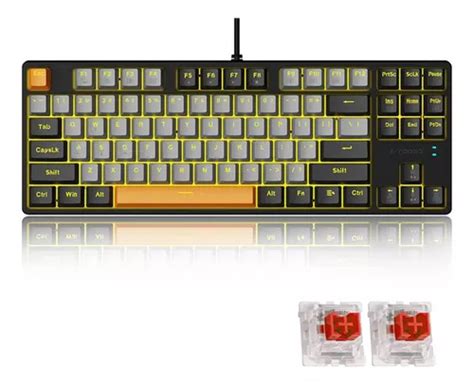 Teclado Gamer Hot Swappable De Teclas Con Luz Rgb Meses Sin Inter S