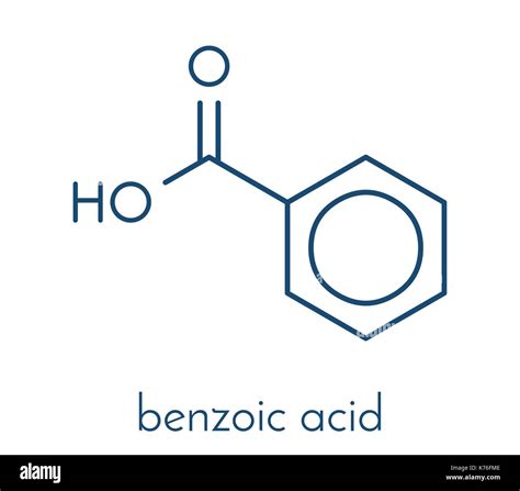 Structural Formula Of Benzoic Acid