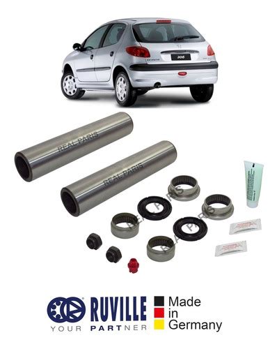 Kit Reparo Completo Eixo Traseiro Peugeot 206 207 C 47mm