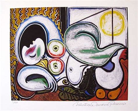 Collectible Pencil Numbered Pablo Picasso Reclining Nude With Sun Us Auction Online