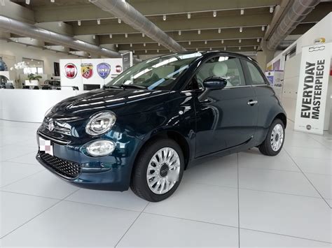 FIAT 500 1 2 Lounge 69cv Blu Dipinto Di Blu Km 0 A Soli 12 000 Su