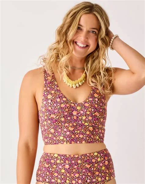 Carve Designs Bikini Tops Tofino Top Garden Carve Swimwear