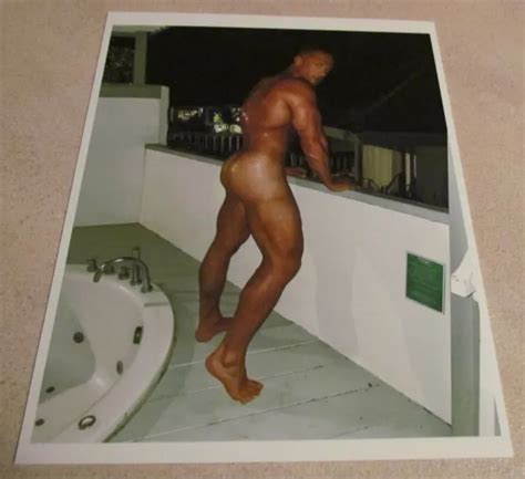 Shirtless Nude Male Physique Butt Beautiful Beefcake Hunk Shot X