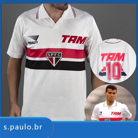 1993 94 Retro Camisa Do Sao Paulo I Camisa De Futebol Camisa