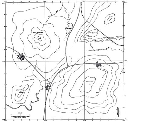 Solved Use The Topographic Map Below To Answer The Following Question