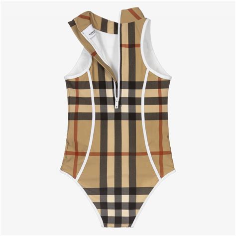 Burberry - Купальник в крупную клетку для подростков | Childrensalon