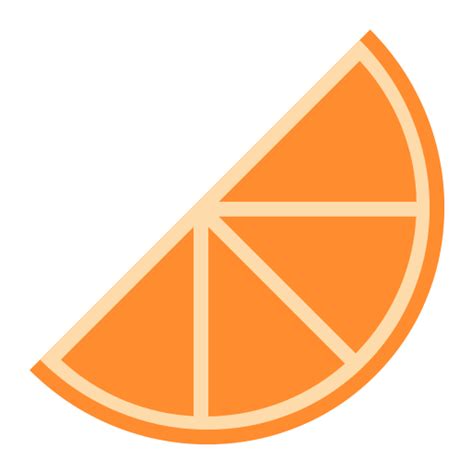 Orange Slice Generic Flat Icon