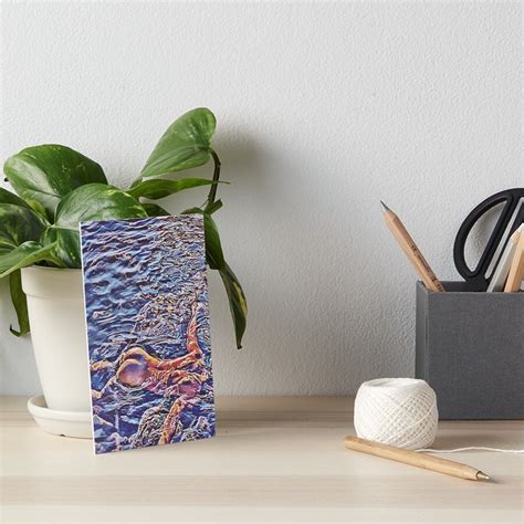 Lámina rígida Natación de verano caliente arte gay homoerótico desnudo erótico masculino