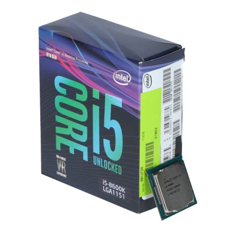 Intel Core i5 8600K 6x 3.60GHz So.1151 WOF - Sockel 1151 | Mindfactory.de