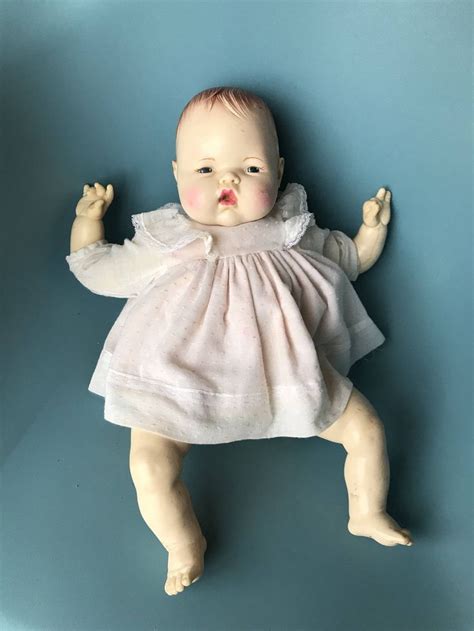 Vintage Thumbelina Doll 1980s Dolls Collectable Ideal Etsy Collectible Dolls Lace Pink