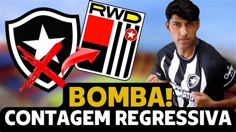 CONTAGEM REGRESSIVA TEMPO ESGOTADO BOTAFOGO SE DESFAZ DE PEÇA CHAVE