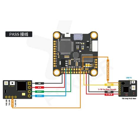 Foxeer Mini F V Fpv Flight Controller W Mpu Gyro Atelier Yuwa