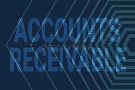 Text Caption Presenting Accounts Receivable Concept Meaning Legal