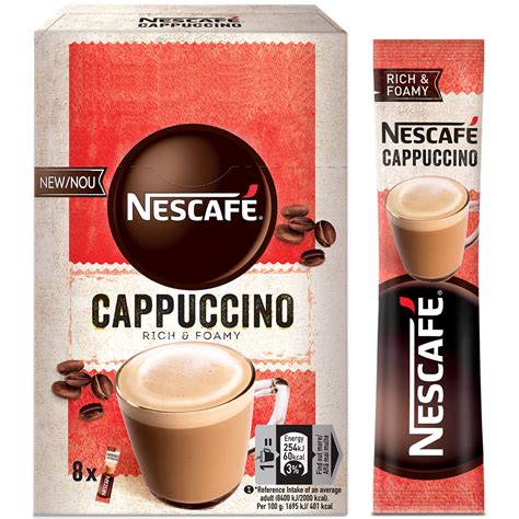 Nescafe Cappuccino 15g Sachet 8 Pcs Ok Office