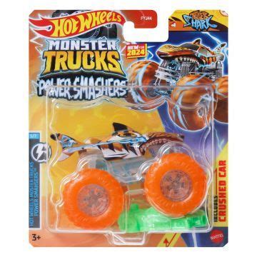 Hot Wheels Monster Trucks Tiger Shark kisautó 1 64 Kreat