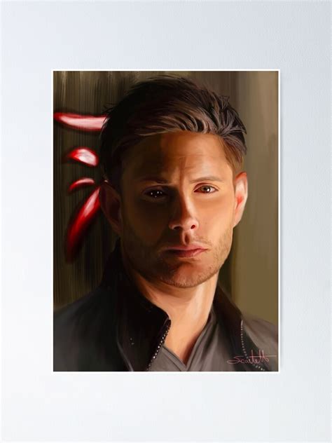 "Mark of Cain Dean" Poster for Sale by Skard | Redbubble