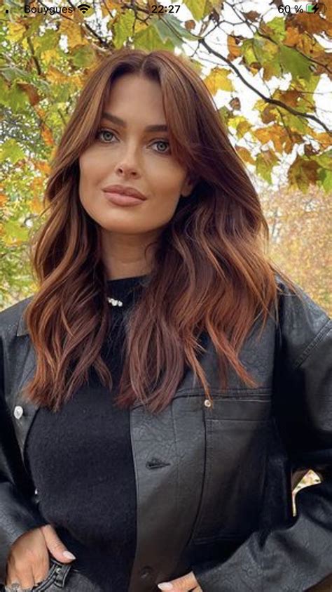 Hair Color Balayage Brunette Hair Color Hair Highlights Balayage Hair Auburn Copper Balayage