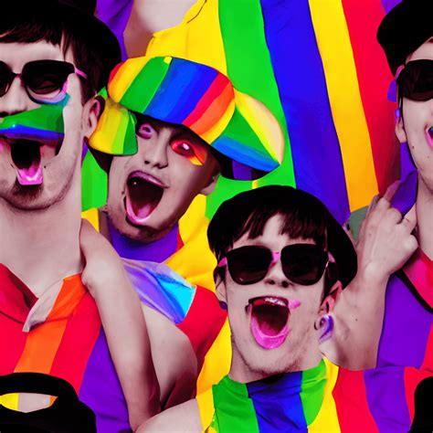 Weirdcore Gay Pride Rainbow Prism Creative Fabrica