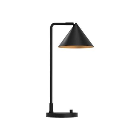 Alora Mood Remy In Light Watt Matte Black Modern Table Lamp