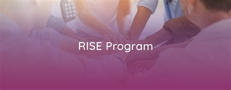 rise program signs  hope