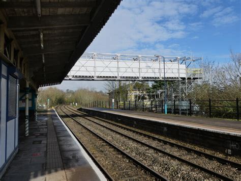 Temporary Railway Footbridge At Chepstow Ruth Sharville Cc By Sa