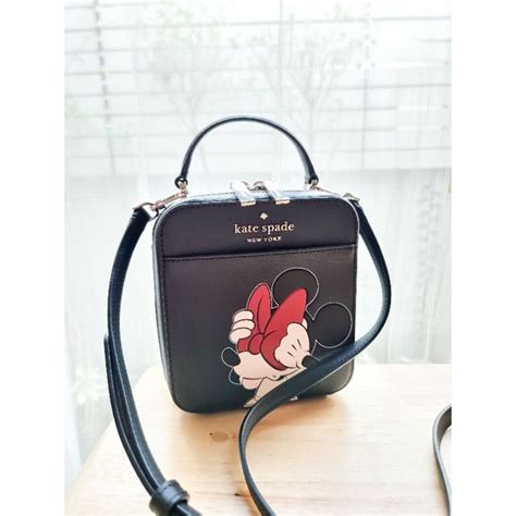 1 Disney X Kate Spade New York Minnie Mouse Daisy Vanity Crossbody Bag Shopee Philippines