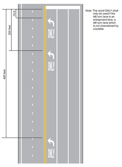 6202 Pavement And Curb Markings Mutcd Chapter 3b Engineering