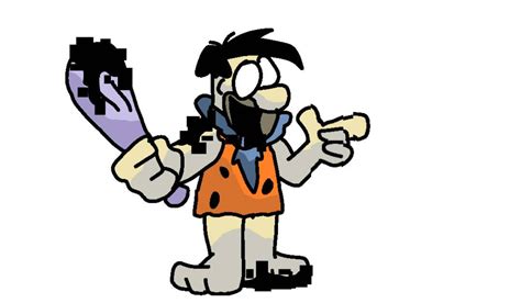 Pibby Fred Flintstone Ca By Nendy14 On Deviantart