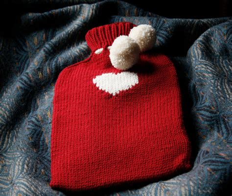 Hot Water Bottle Cover The Knitting Shed