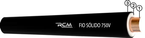 Fio Sólido 750v 70°c Rcm Cabos Elétricos