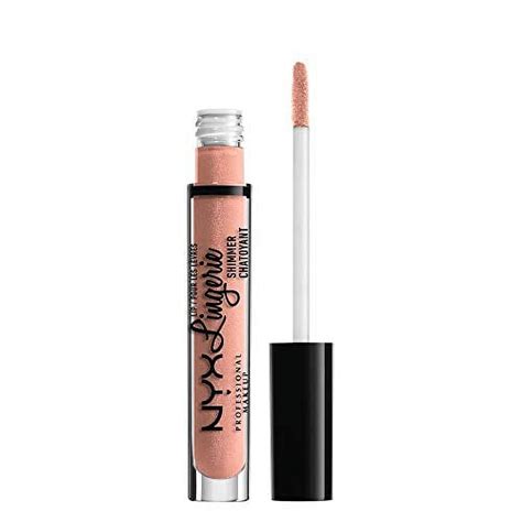 NYX PROFESSIONAL MAKEUP Lip Lingerie Shimmer Lip Gloss Shy True