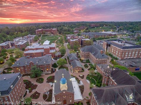 University of Dayton Campus at Sunset