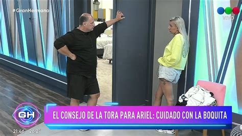 Gran Hermano El Important Simo Consejo Que La Tora Le Dio A Ariel