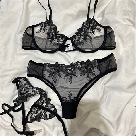 Shein Lingerie Set Women S Fashion Swimwear Bikinis Swimsuits On Carousell