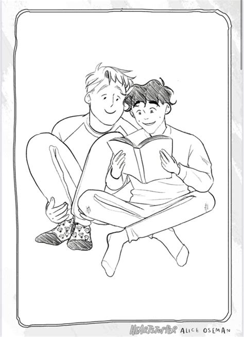 Pin De Lavinia En Heartstopper Coloring Pages En 2023 Libros