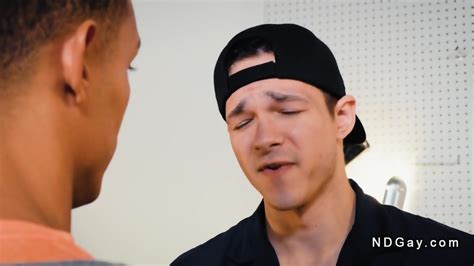 Motorcycle Mechanic Anal Fucks Black Gay At The Shop