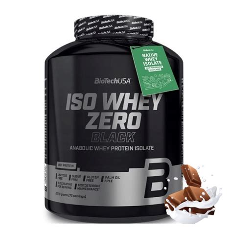 Odżywka Białkowa Izolat BioTechUSA Iso Whey Zero Black 2270g Sklep