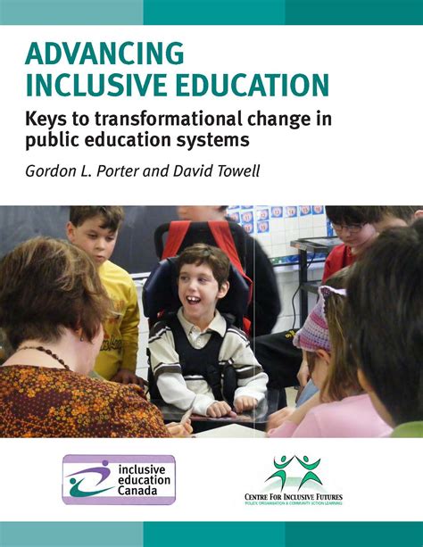 Advancing Inclusive Education, Keys to transformational change in public education systems