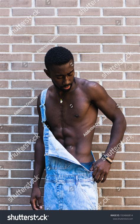 African American Male Muscular Naked Torso Stock Photo Shutterstock