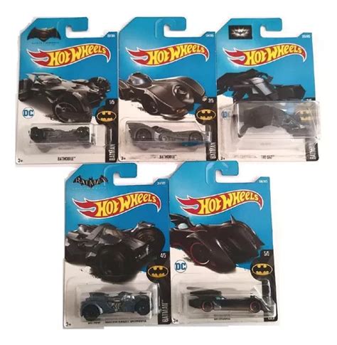 Hot Wheels Batmobile Batman Pack Set Coleccion X Sellados Cuotas Sin Inter S