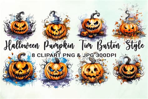 Halloween Pumpkin Clipart Graphic By Venime Creative Fabrica