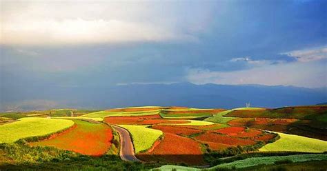 Dongchuan Red Land In Yunnan Province China Imgur