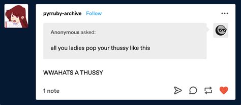 First Tumblr Thussy They Them Pussy Thussy Ussy Know Your Meme